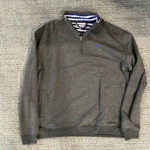 Men’s Bald Head 19th Hole Quarter Zip Pullover - Charcoal